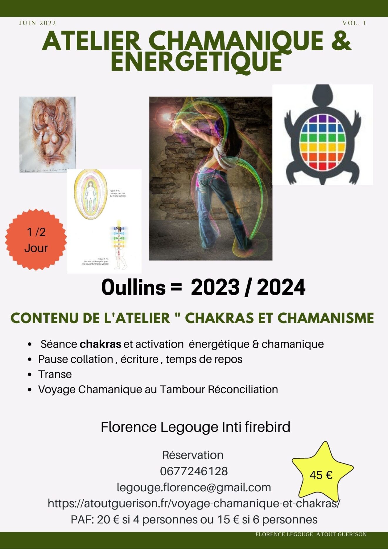 Atelier 1/2 jour OUllins